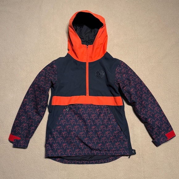 Airblaster Youth Trenchover Snowboard jacket Ski jacket Kids Medium - Picture 3 of 11